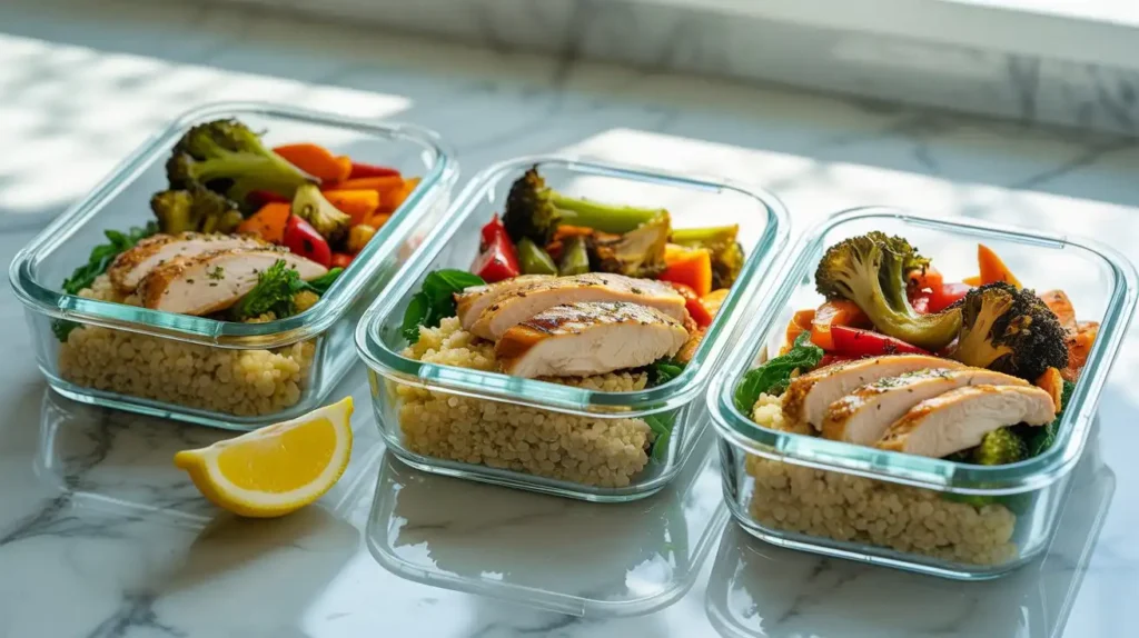 Creative tips and variations for healthy meals featuring fresh ingredients